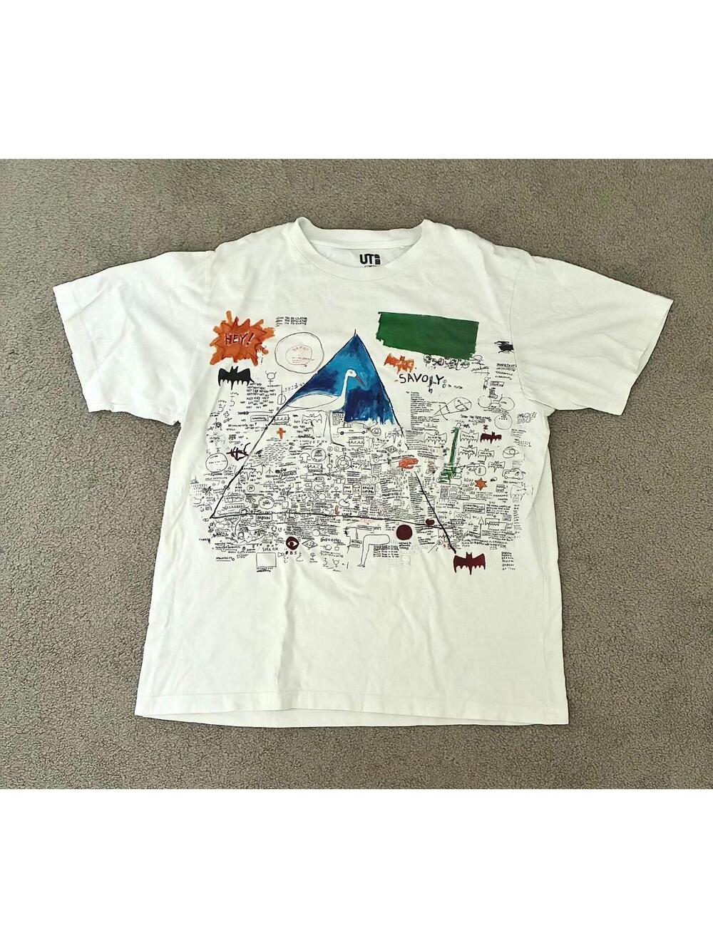 Uniqlo Jean-Michel Basquiat shirt